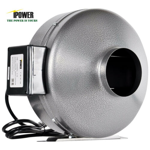 Ipower Inline Duct Ventilation Fan Hvac Exhaust Blower High Cfm For Grow Tent