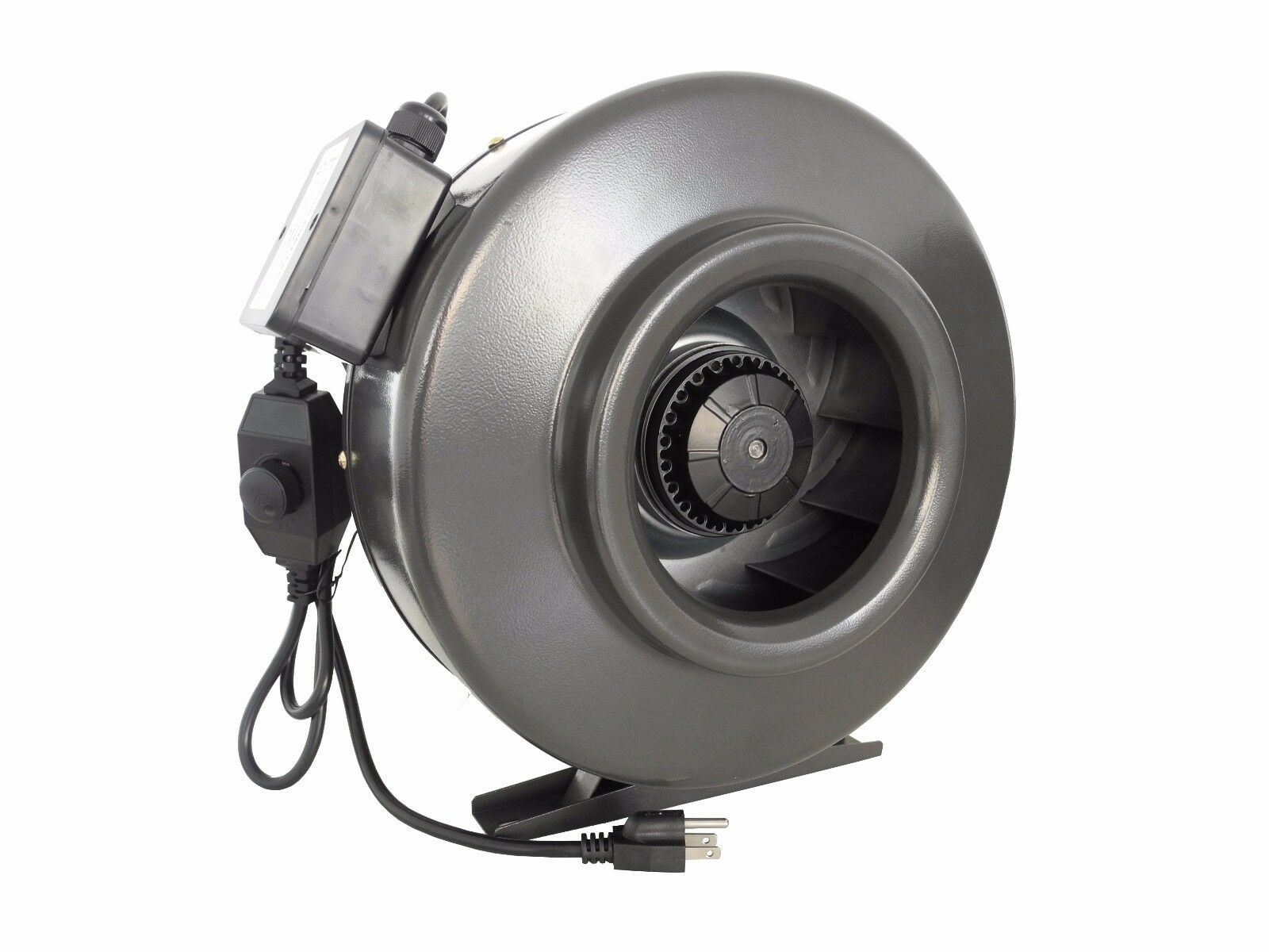 4" 6" 8" 10" 12" Inline Duct Booster Blower Fan With Variable Speed Controller